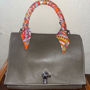 Moynat Paris Danse Bag Etoupe and Barenia leather